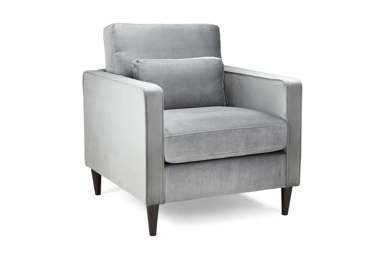 Munich Plush Grey Armchair